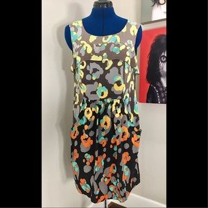 100% silk NWT Nanette Lapore Oonagh Leopard Dress!